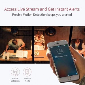 YI 1080p Home Camera, Indoor IP Security Surveillance System with Night Vision for Home/Office / Baby/Nanny / Pet Monitor with iOS, Android App - Cloud Service Available